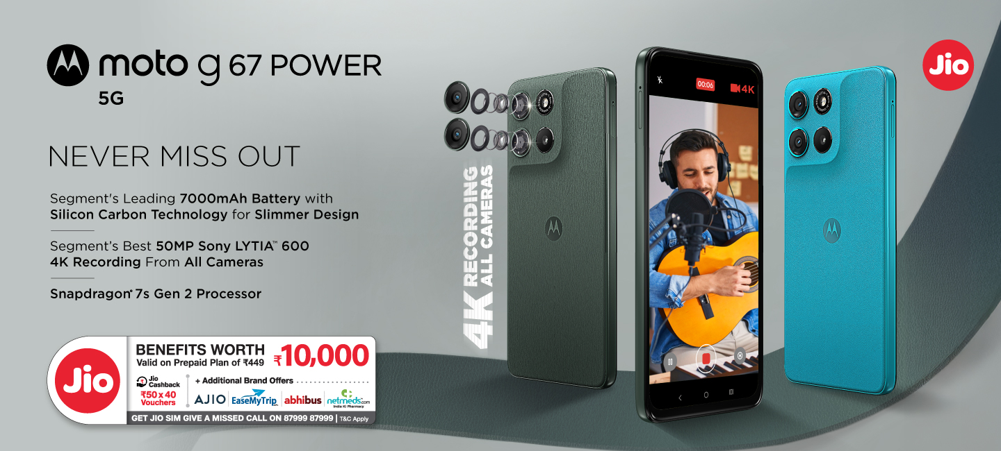 Jio Motorola g67 Offer 2025