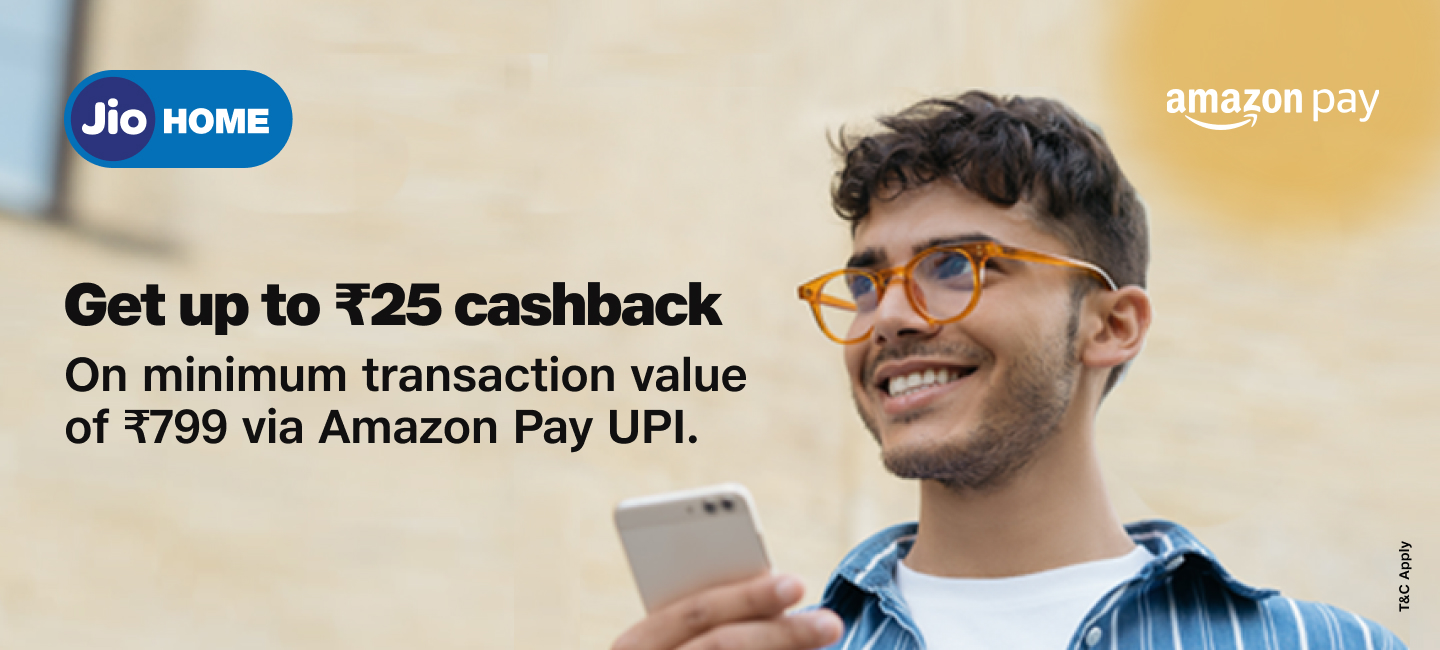 New user Amazon Pay UPI Mobile/ Fiber