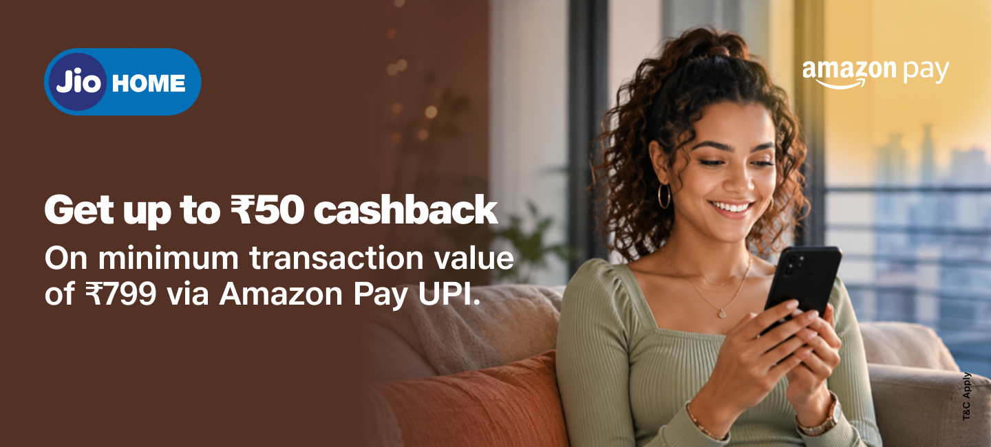 New user Amazon Pay UPI Mobile/ Fiber