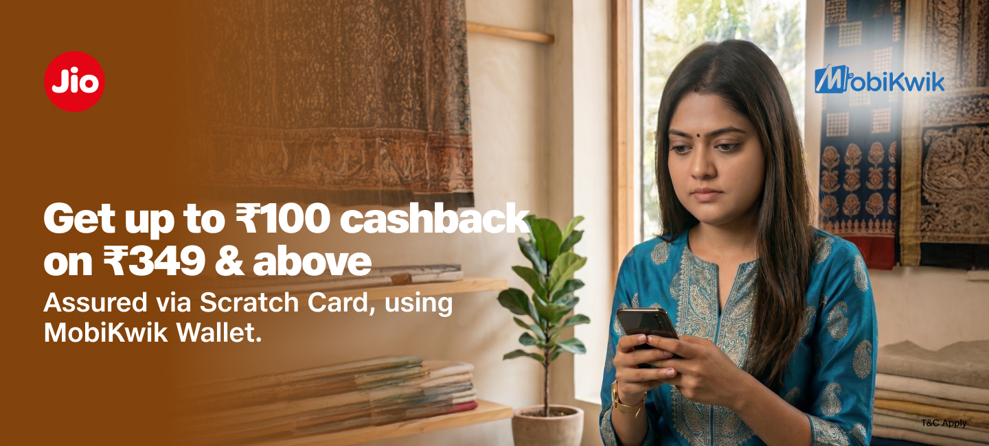 Get Upto 100 cashback