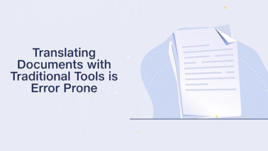 Translate documents accurately across Indian and global languages.