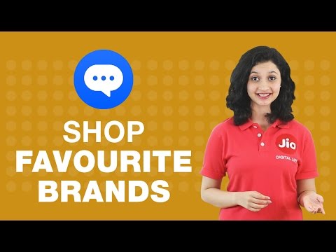 How to shop from your favorite brands on JioChat?