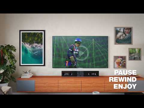 Never miss your TV shows again. Pause, Rewind & Play whenever you want!