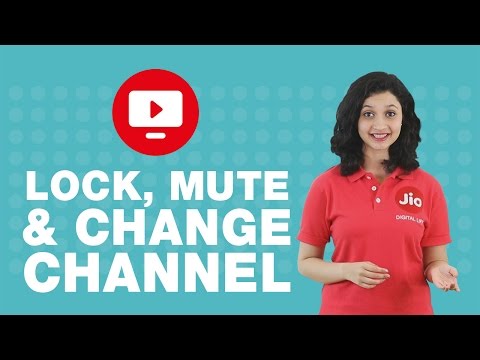 How to adjust video quality, lock/unlock, mute the screen and change the channels?