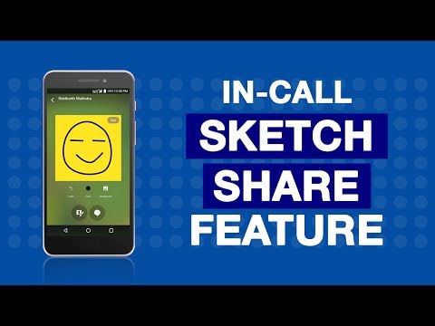 How to share In-Call Sketches?