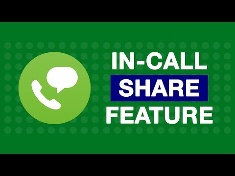 What is In-Call share feature of JioCall App?