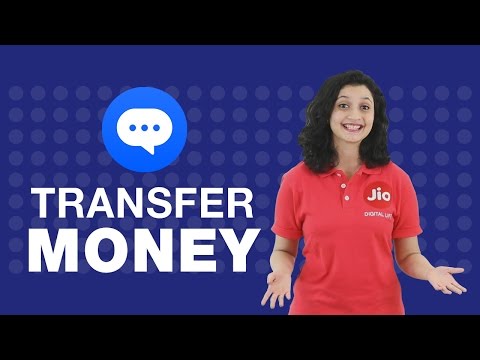 How to transfer money from JioChat?