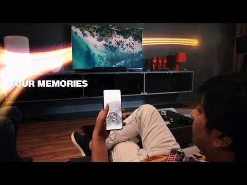 Sync your personal photos on to the Photos app and watch it on TV or access it on any device, anywhere using the JioHome app
