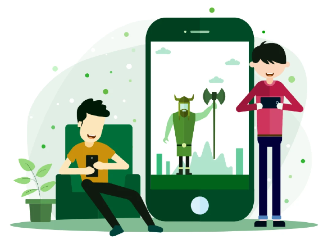 On Smartphones Games Banner