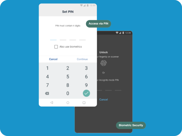 Smooth navigation, secure interface Smooth navigation, secure interface