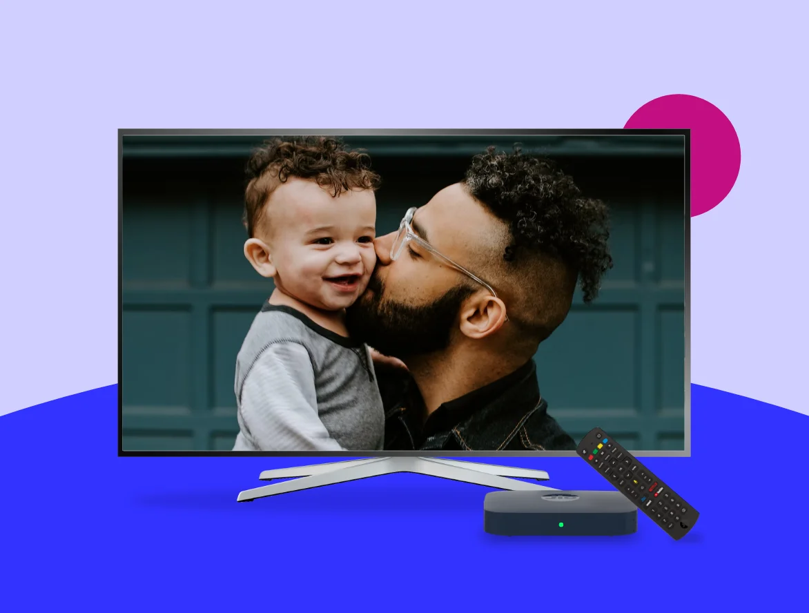 Set your photos as a TV screensaver