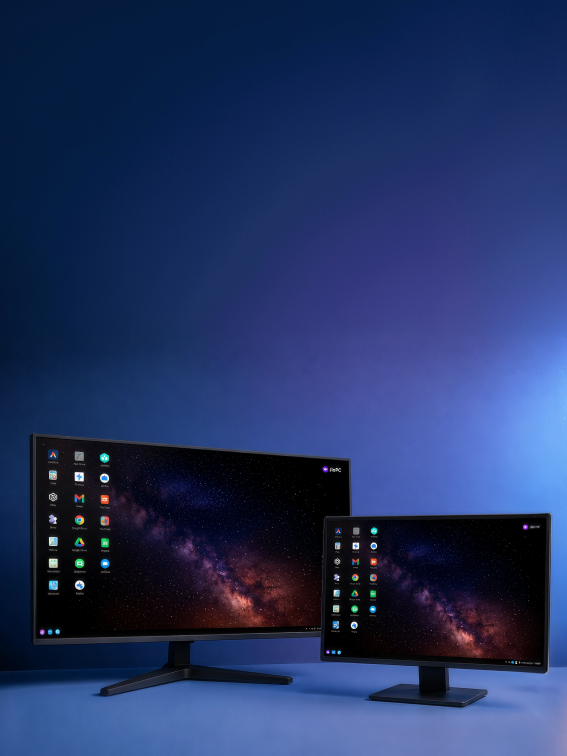 A TV or monitor
