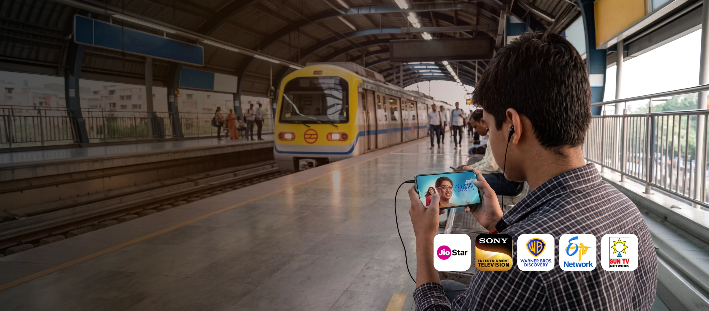 Premium TV channels like Star Plus,
